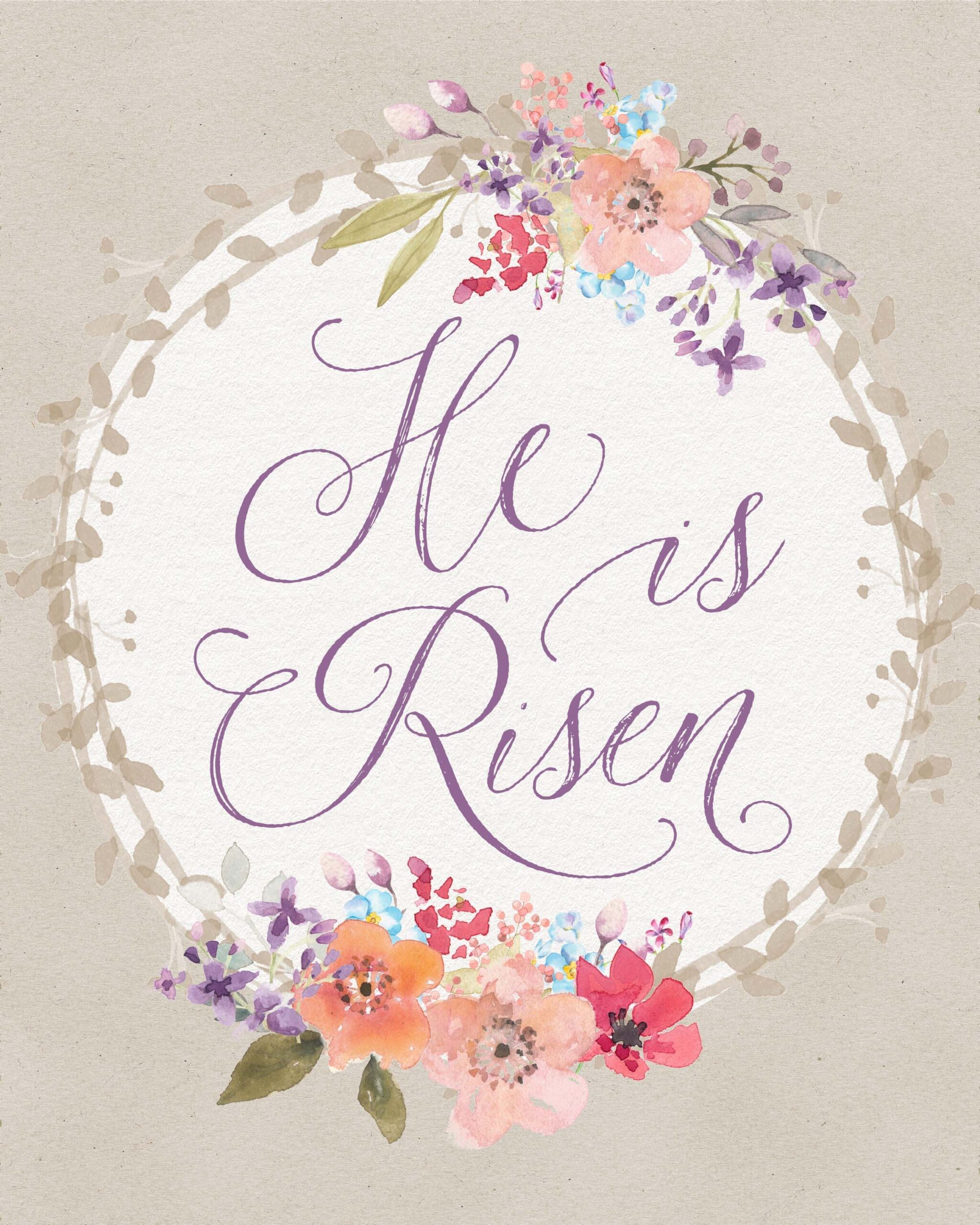 Free Easter Print