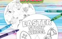 Free Easter Story Wheel