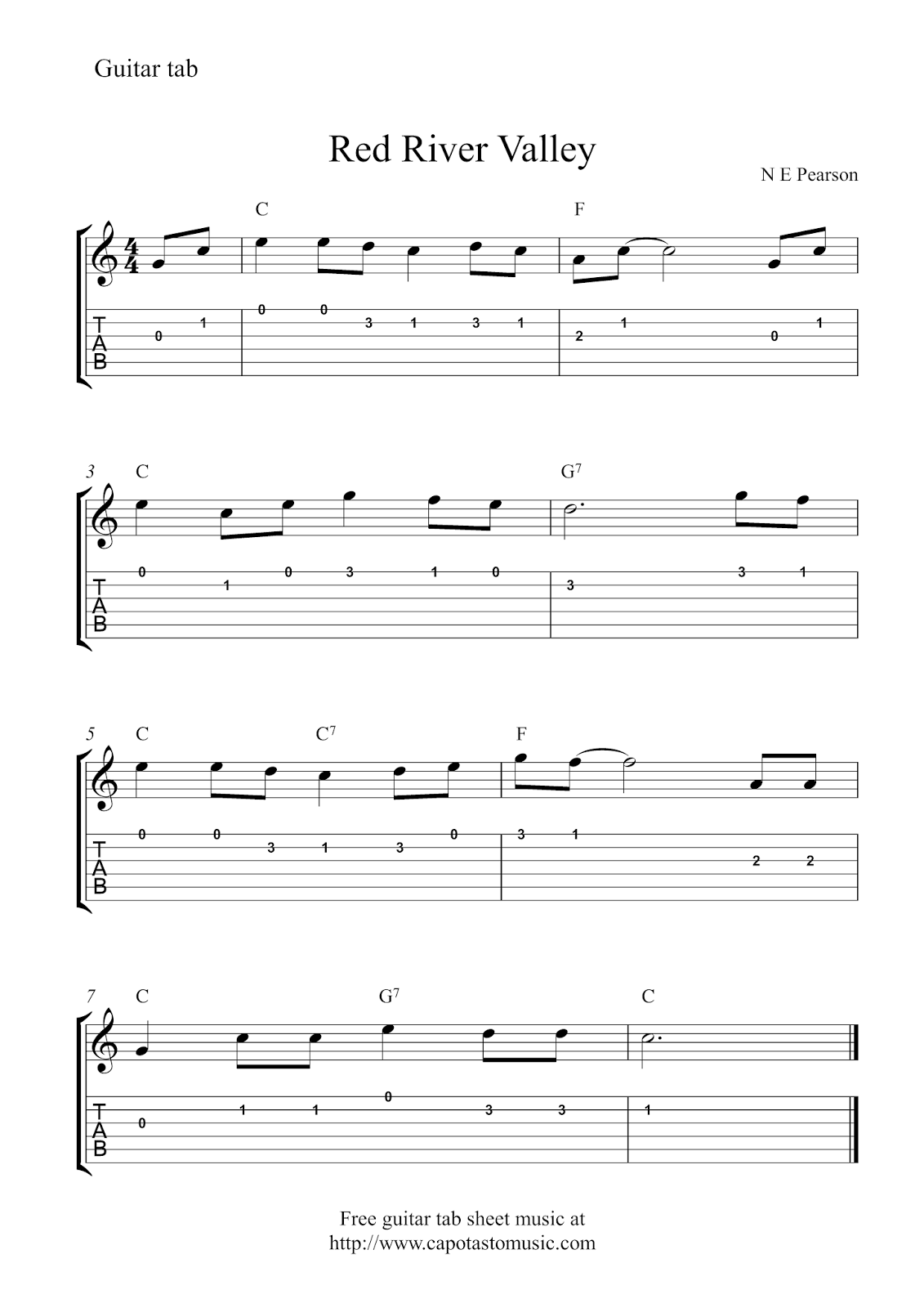 beginner free guitar sheet music for popular songs printable beginner free guitar sheet music for popular songs printable