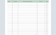 Free Expense Tracker Printable