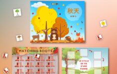 Free Fall Busy Book Printable