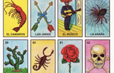 Free Family Art Day Personalized Mexican Loteria Boards