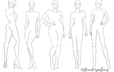 Free Fashion Croquis