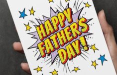 Free Fathers Day Card Print