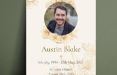Free Funeral Order Of Service Templates