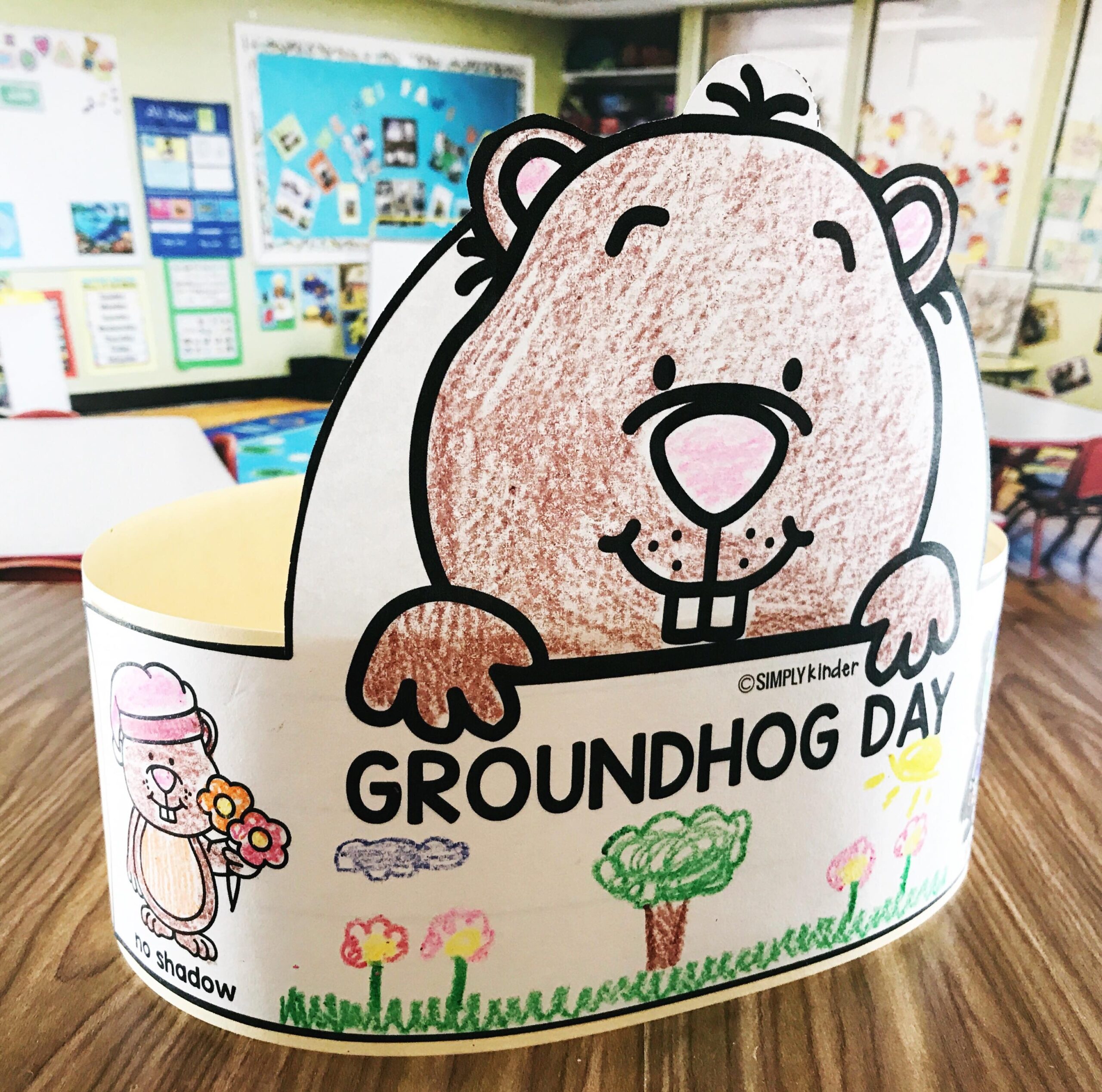 free printable groundhog day headband free printable groundhog day headband