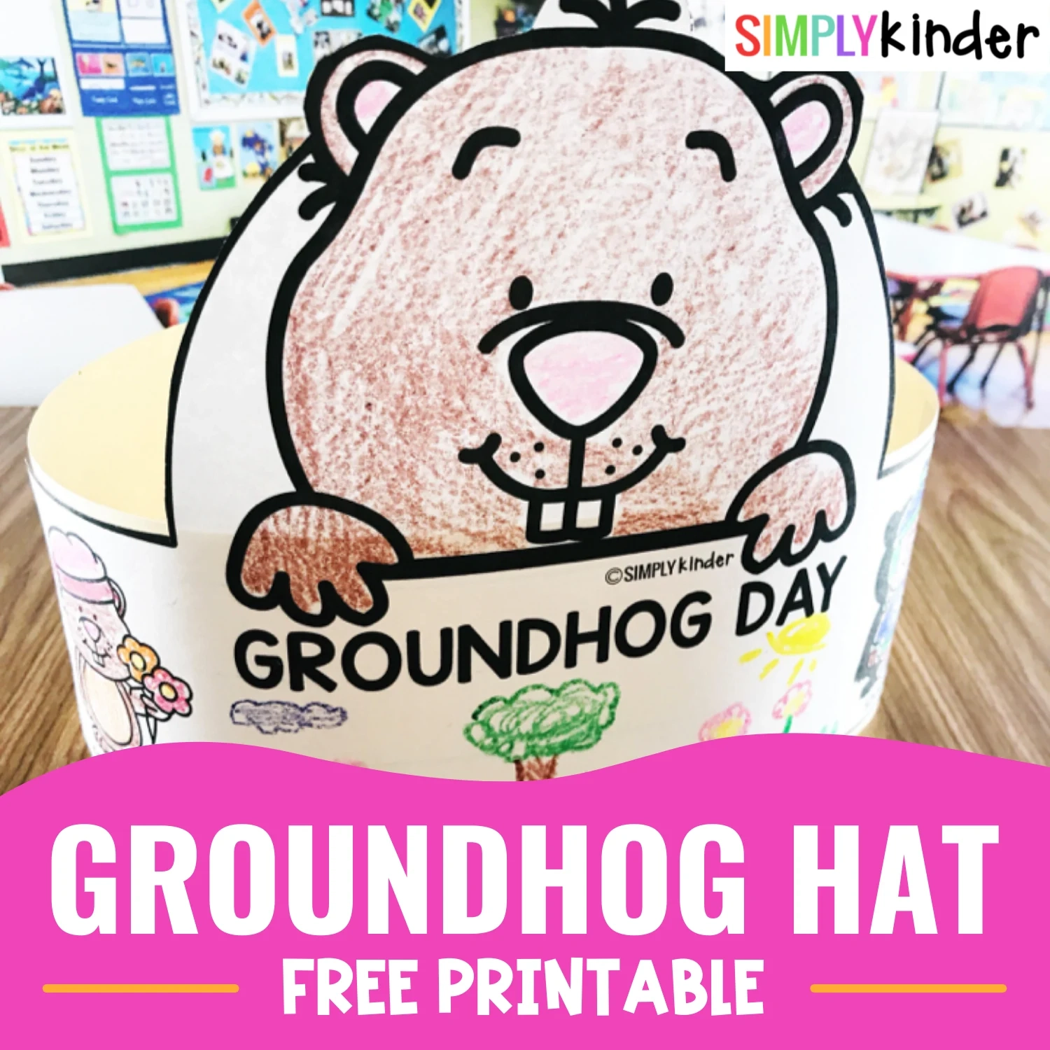 Free Groundhog Day Hat