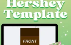 Free Hershey Chocolate Bar Template