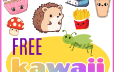 Free Kawaii Coloring Pages