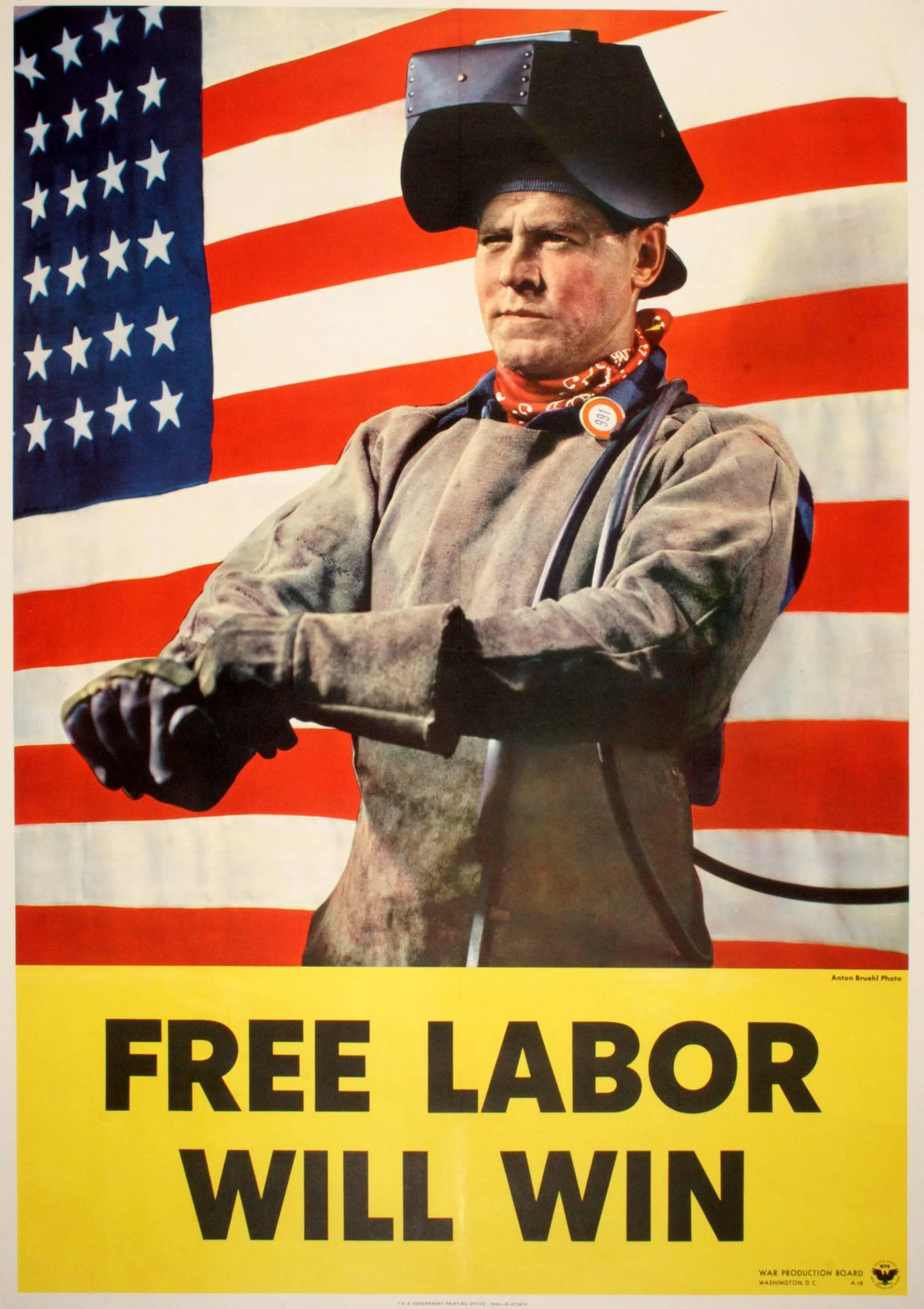 Free Labor Will Win Bruell 10591 Free Labor Will Win Bruell 10591