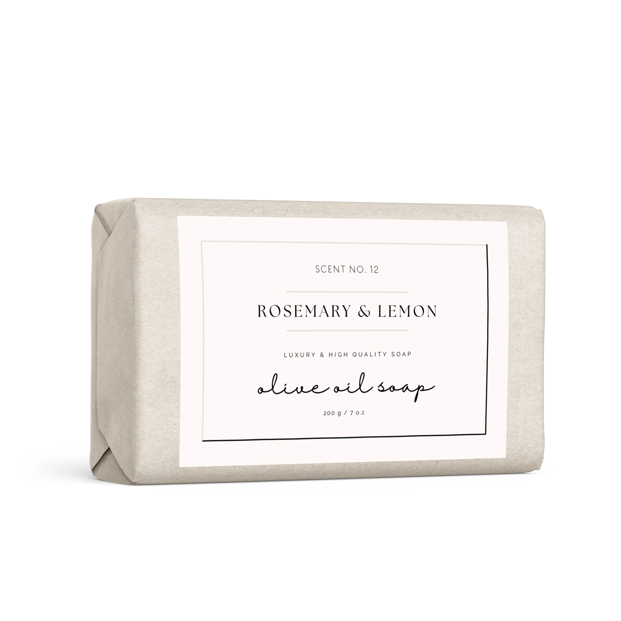 Free Luxury Spa Soap Label Designs