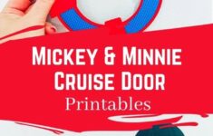 Free Mickey And Minnie Cruise Door Printables
