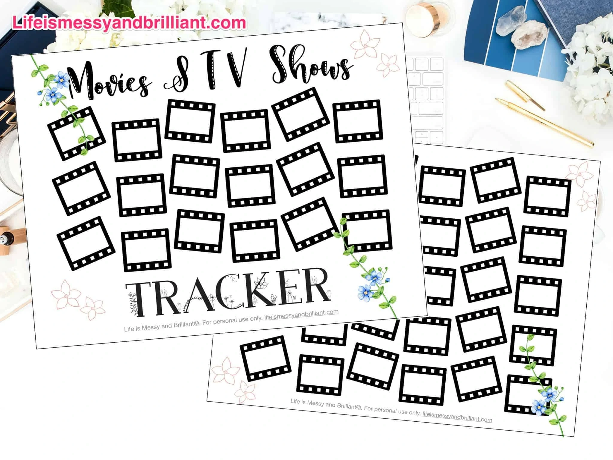 Free Movie Tracker Printable