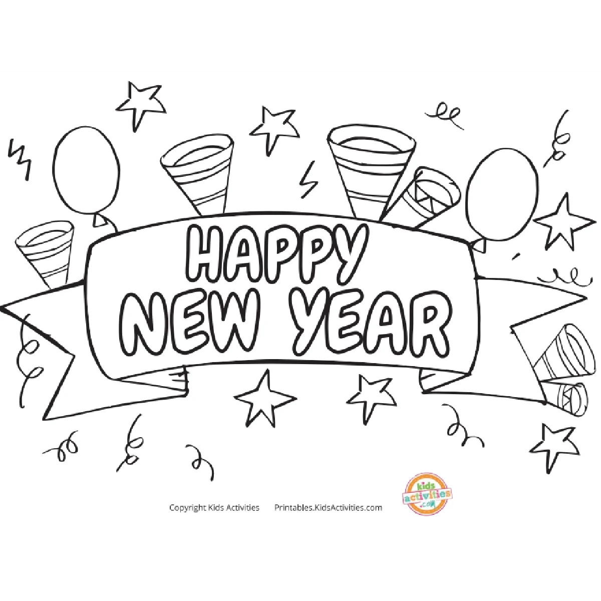 Free New Years Printables