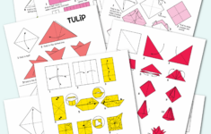 Free Origami Flowers With Instructions And Diagrams