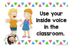 Free Preschool Classroom Rules Posters