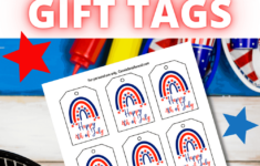 Free Printable 4th Of July Favor Tags