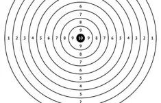 Free Printable Air Rifle Targets