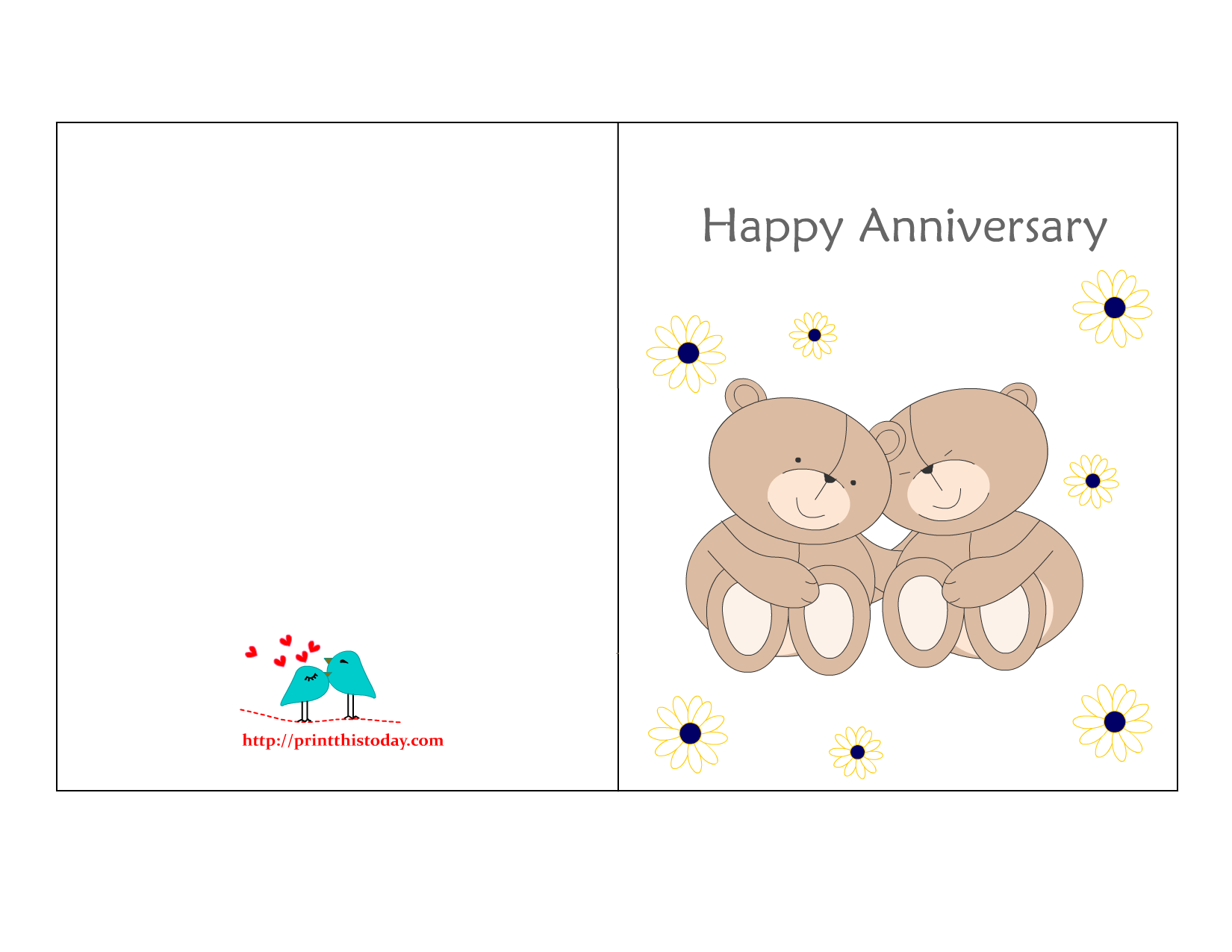 Free Printable Anniversary Cards