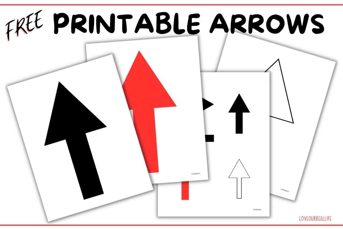 Free Printable Arrow Signs Free Printable Arrow Signs