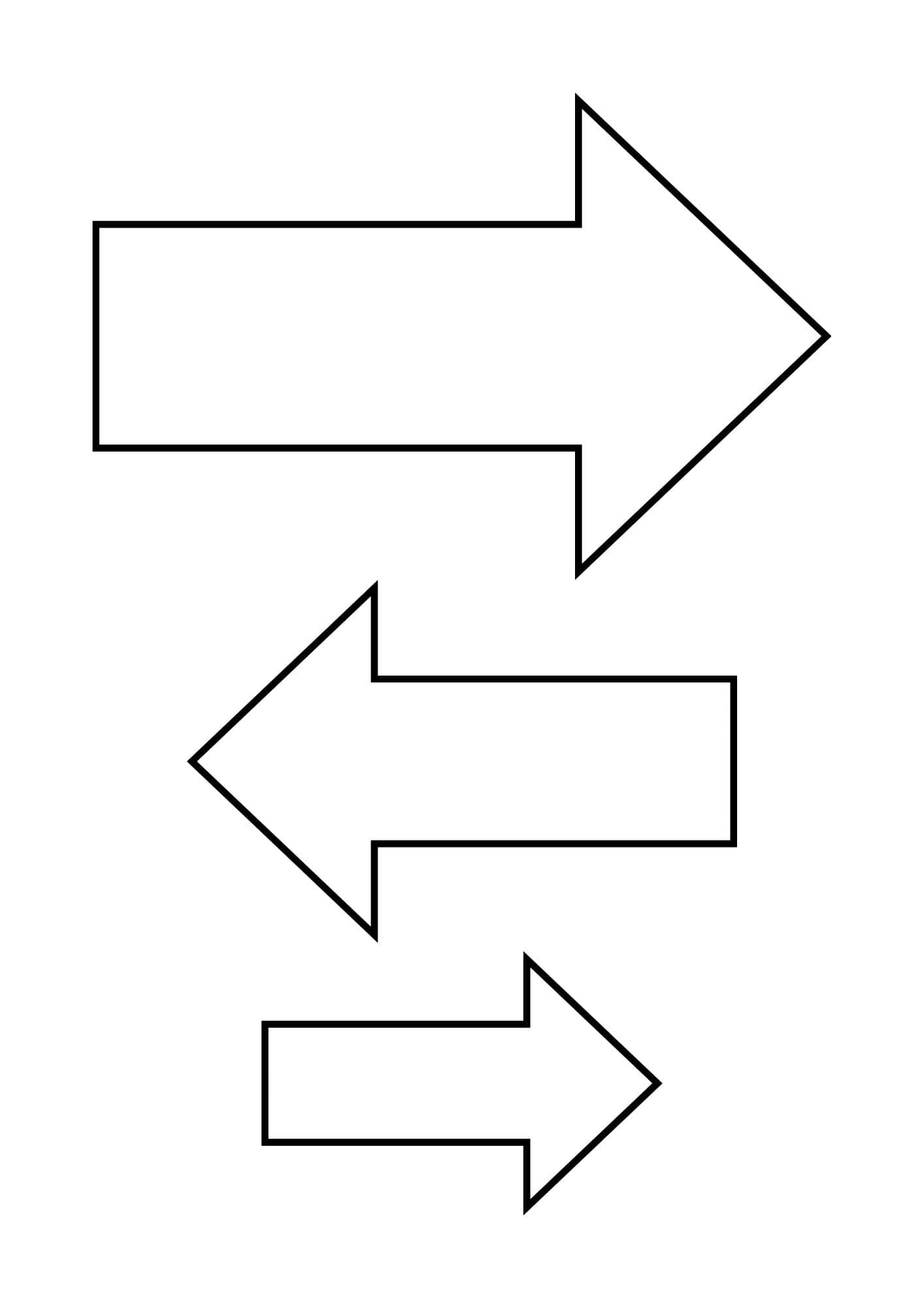 Free Printable Arrow Signs