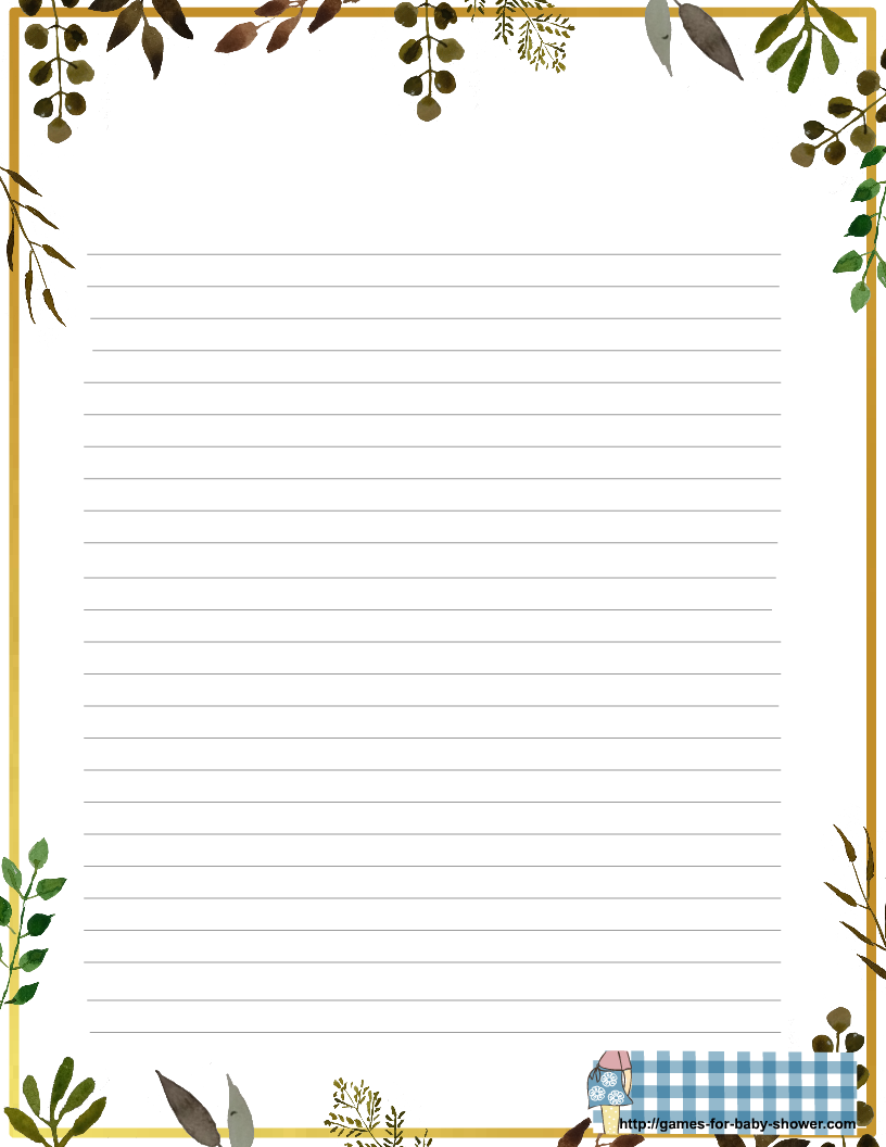 free printable baby border paper free printable baby border paper