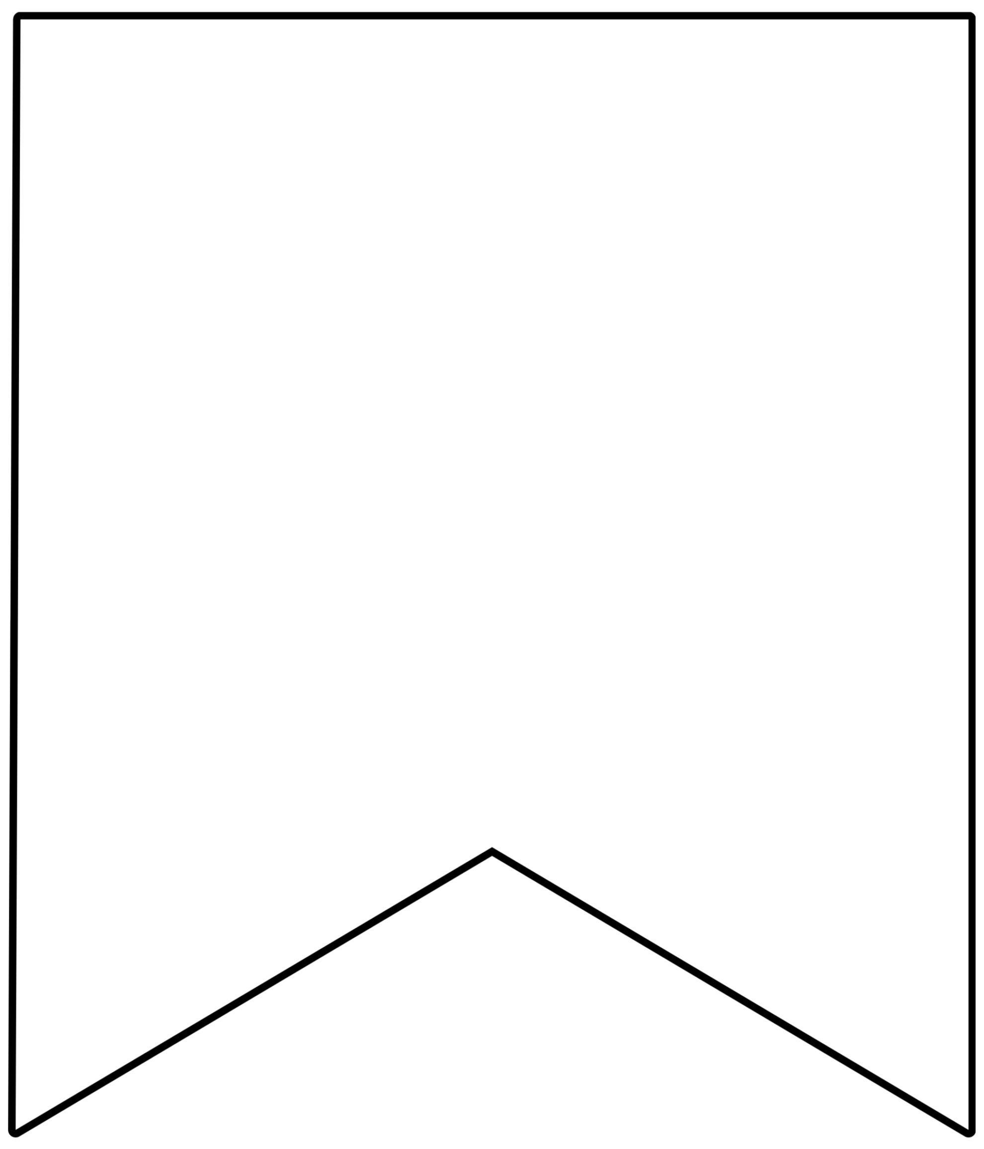 free bunting template free bunting template