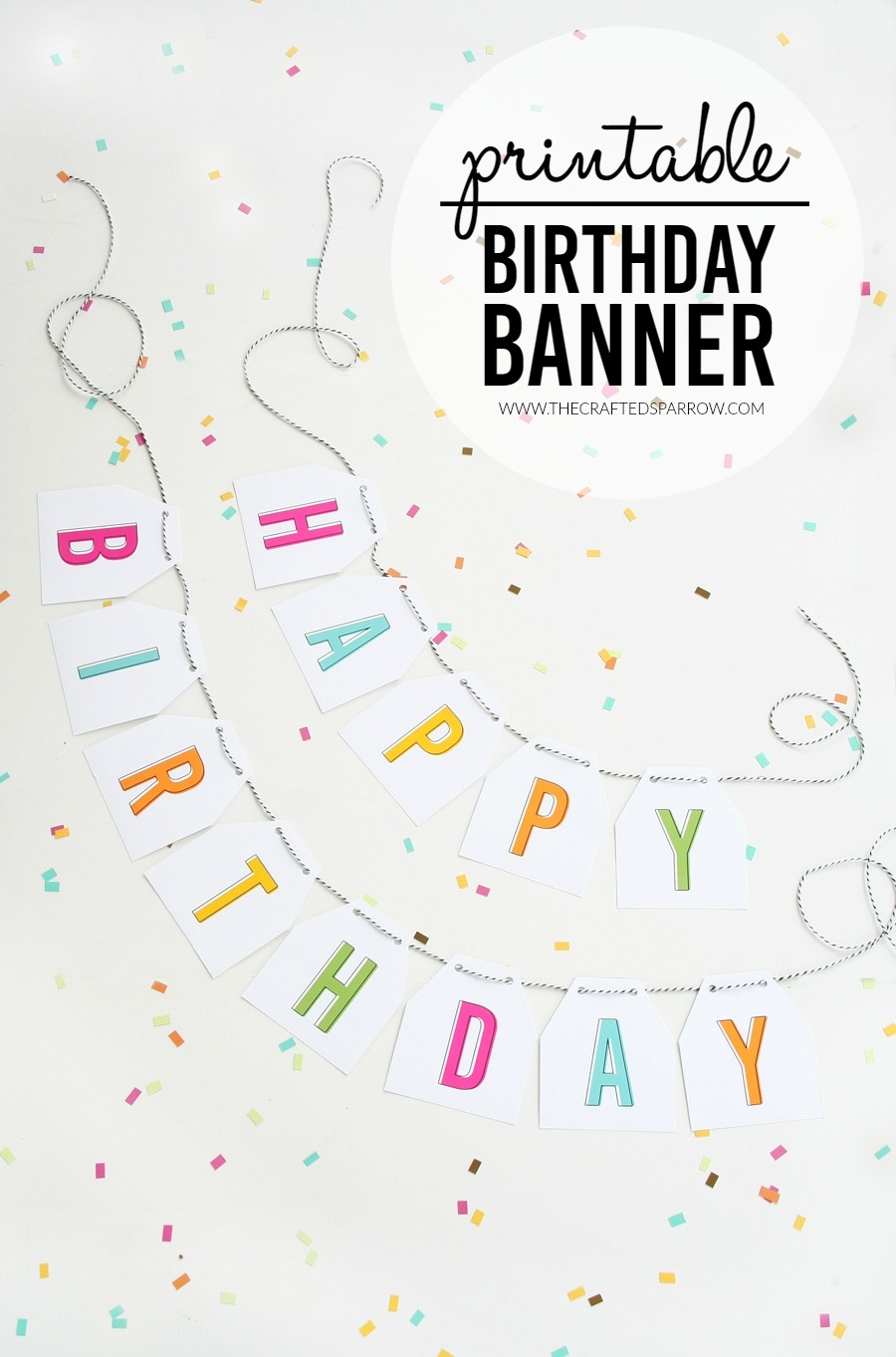 Free Printable Birthday Banner Free Printable Birthday Banner