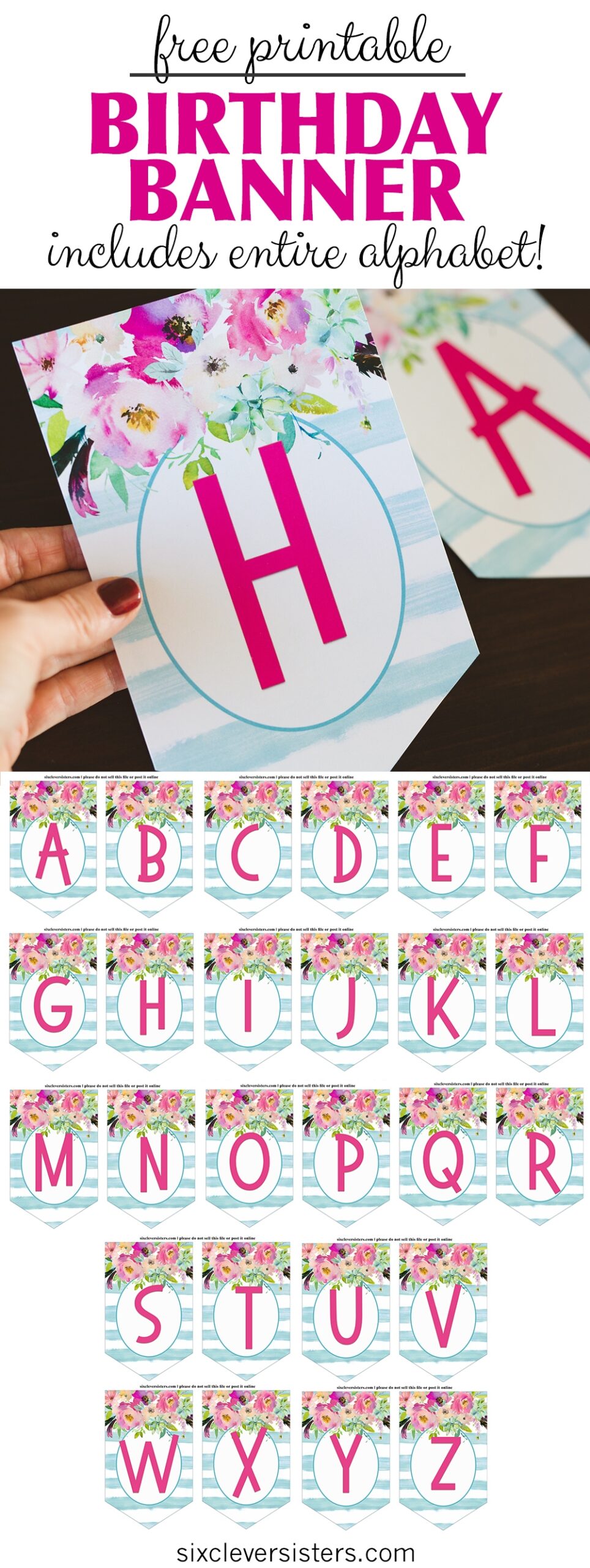 free printable happy birthday letters free printable happy birthday letters