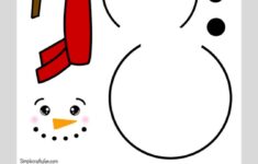 Free Printable Build A Snowman For Kids