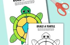 Free Printable Build A Turtle Craft