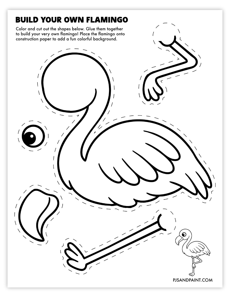 Free Printable Build Your Own Animal Crafts