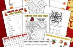 Free Printable Chinese New Year Activities Pack