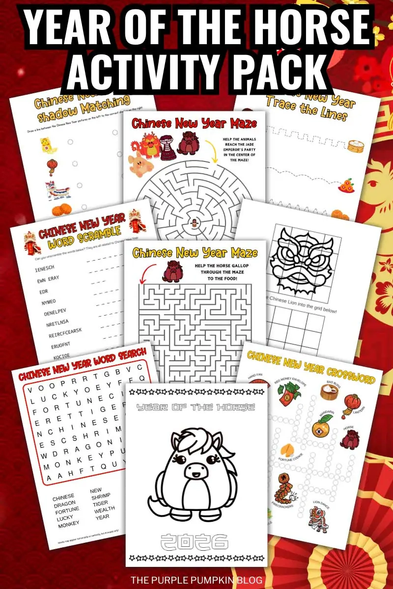 Free Printable Chinese New Year Activities Pack Free Printable Chinese New Year Activities Pack