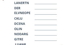 Free Printable Chinese New Year Word Scramble
