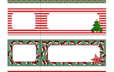 Free Printable Christmas Address Labels