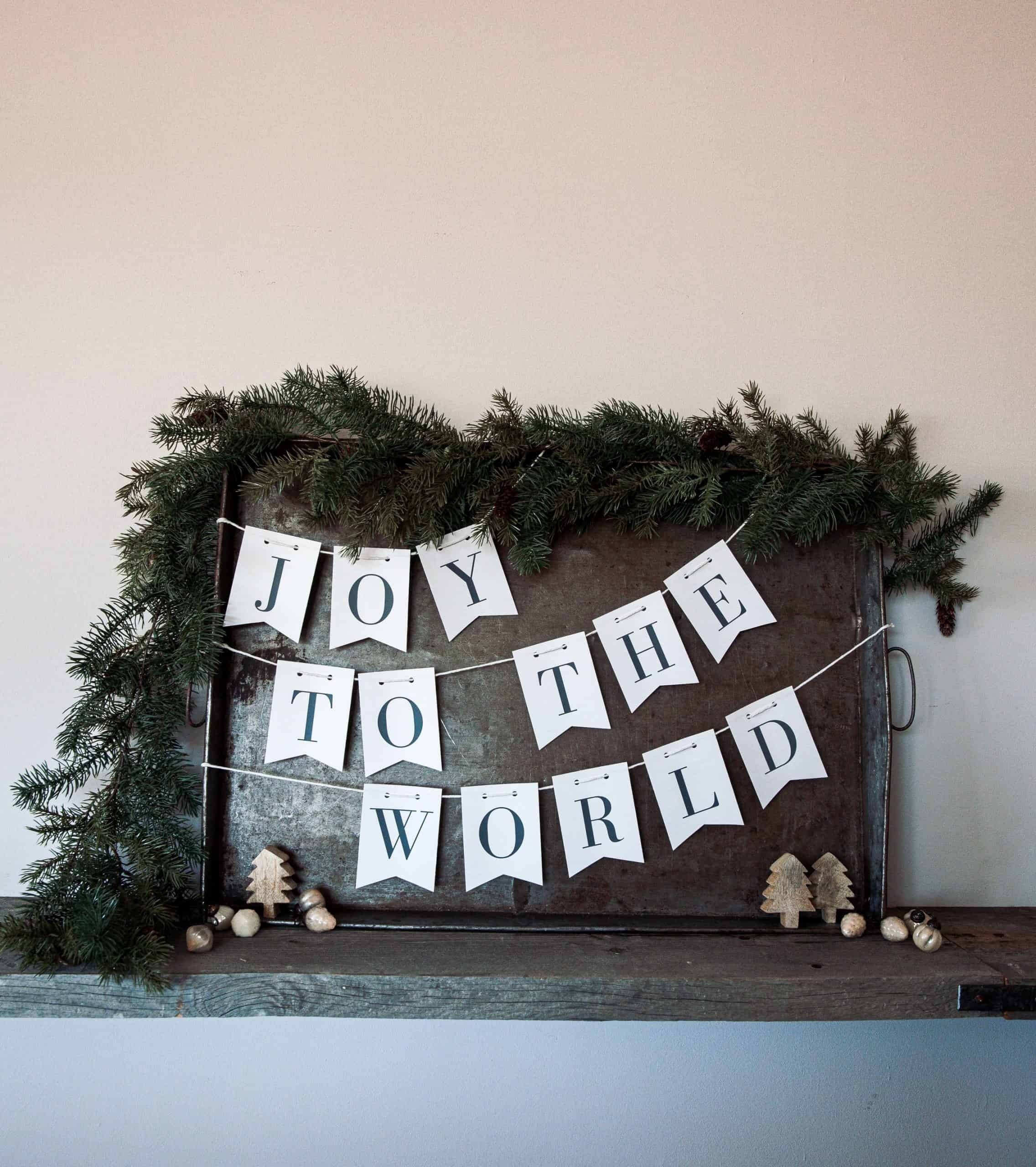 Free Printable Christmas Banner Free Printable Christmas Banner