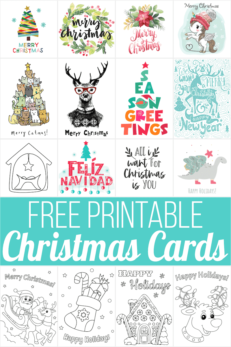 Free Printable Christmas Card Free Printable Christmas Card