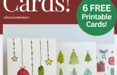 Free Printable Christmas Cards For Kids To Color