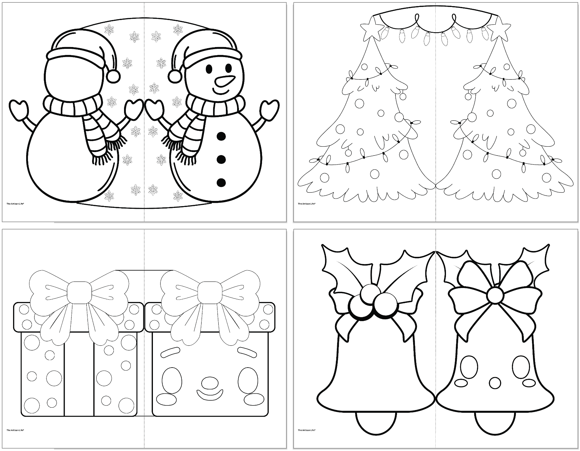 to and from christmas card printable