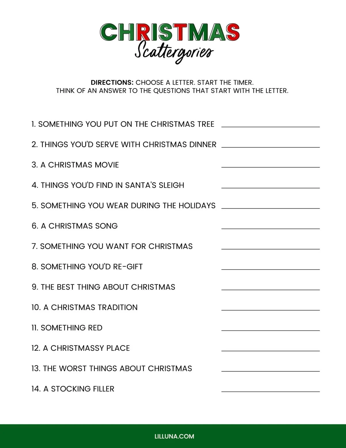 Free Printable Christmas Games Free Printable Christmas Games