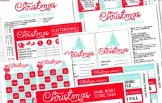 Free Printable Christmas Games For Adults Teens
