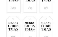 Free Printable Christmas Gift Tags