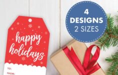 Free Printable Christmas Gift Tags Holiday Gift Tags