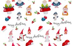 Free Printable Christmas Gift Wrap