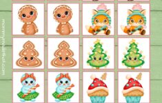 Free Printable Christmas Memory Game