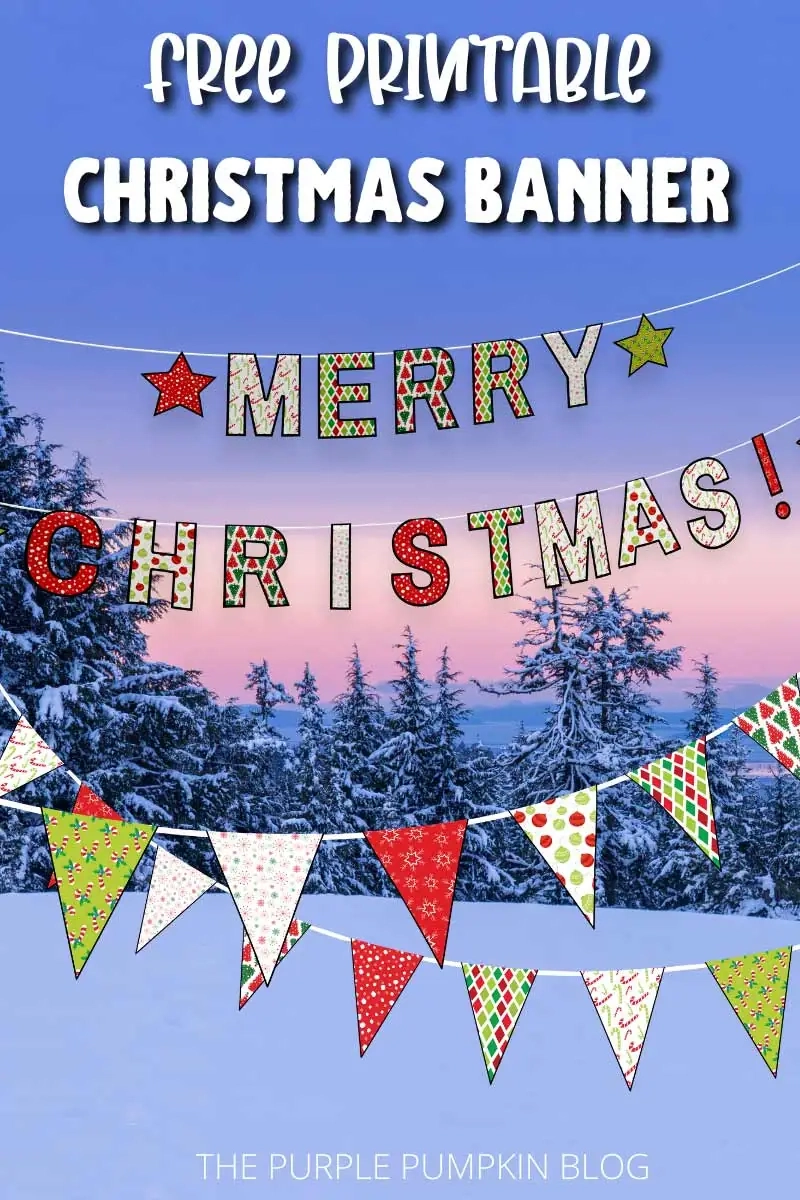 Free Printable Christmas Party Banner Letters Free Printable Christmas Party Banner Letters