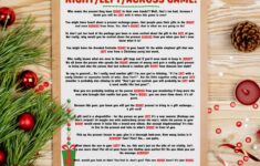 Free Printable Christmas Party Games For Adults