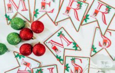 Free Printable Christmas Postbox Alphabet