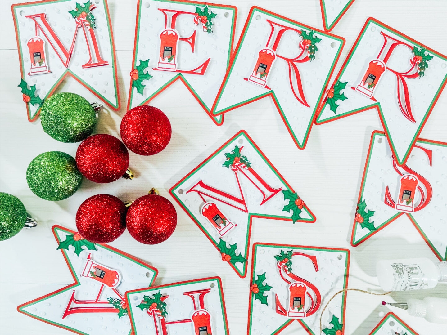 Free Printable Christmas Postbox Alphabet